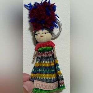 Colorful Handmade Mini Doll Keychain